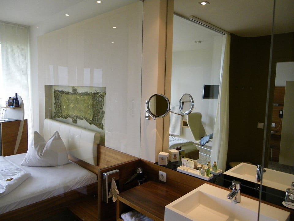 Foto vom Badezimmer aus AVIVA make friends