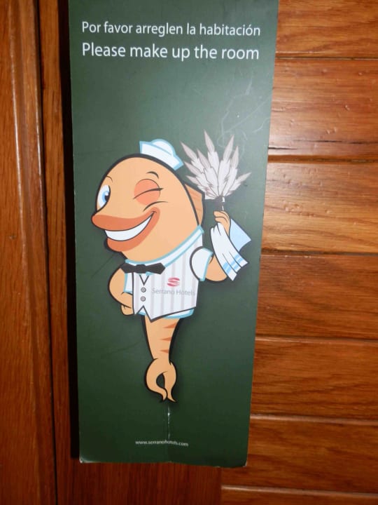 Türschild Hotel & Spa S'Entrador Playa