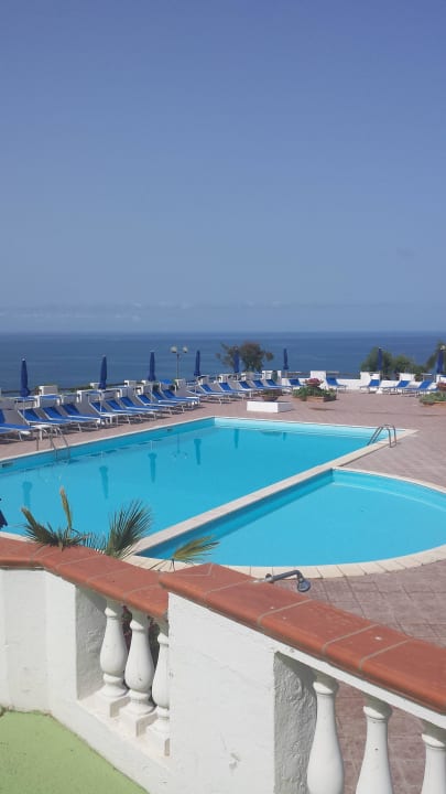 Blick von der Restaurantterrasse Villaggio Calispera