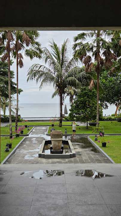 Gartenanlage Hotel Santika Premiere Beach Resort Belitung
