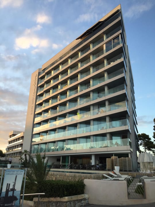 Ansicht Hotel vom Strand Son Moll Sentits Hotel & Spa