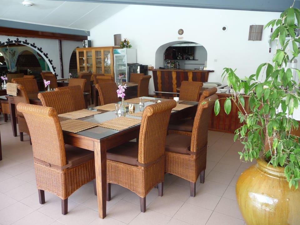 Frühstücksbereich Sun Resort Mahe