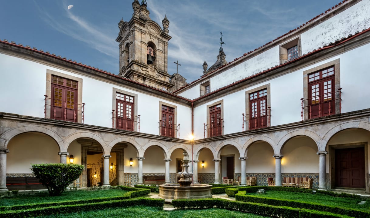 Außenansicht Pousada Mosteiro Guimarães