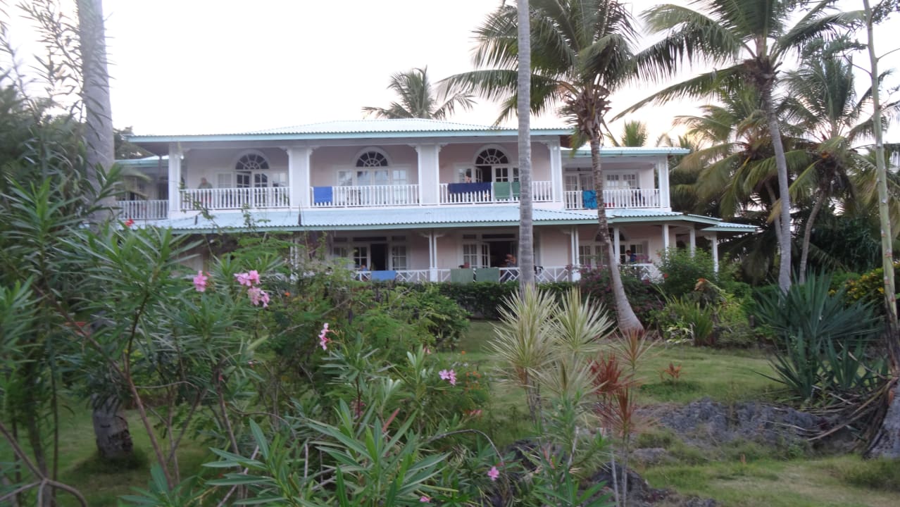 Blick vom Garten aus Villa Serena