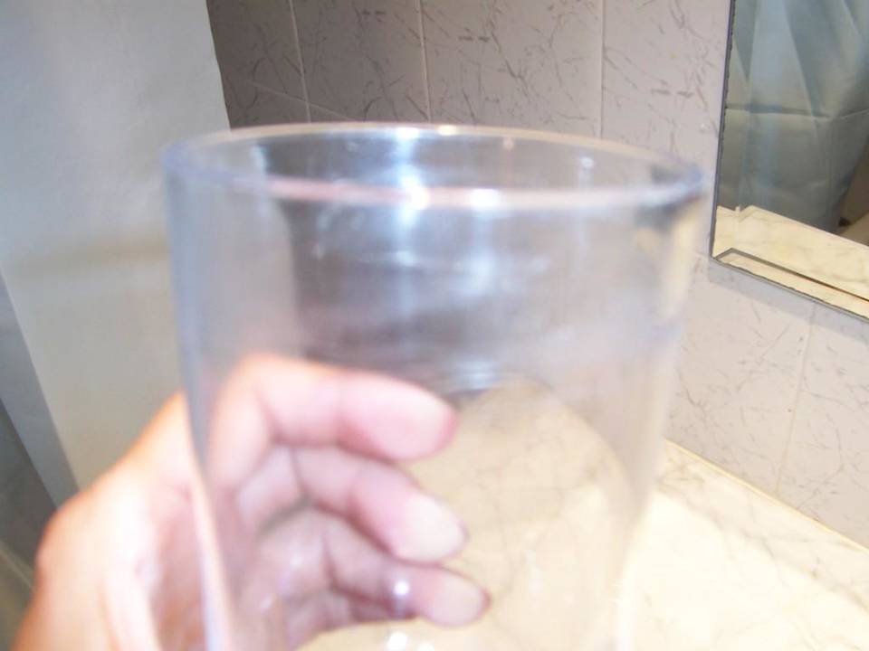 Zahnputzbecher vor Ort Houda Golf & Beach Club