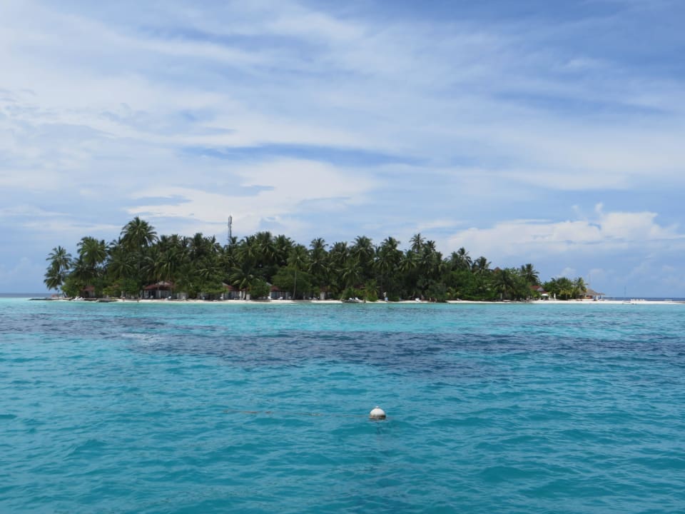 Aussicht vom Schiff ananea Diamonds Athuruga