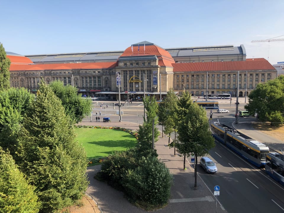 Ausblick Vienna House Easy by Wyndham Leipzig