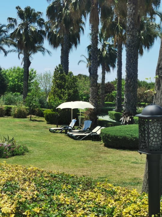 Gartenanlage Trendy Aspendos Beach Hotel