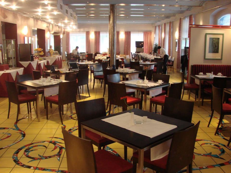 Das Restaurant  Kunsthotel Fuchspalast