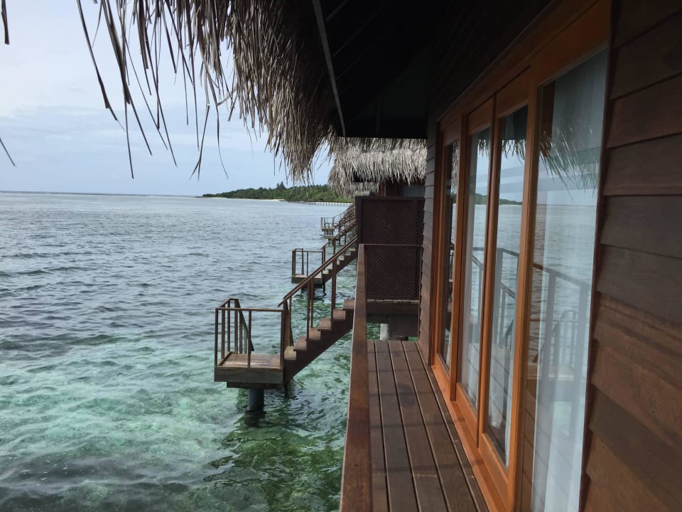 Auf der Terrasse Adaaran Select Hudhuran Fushi - Premium All Inclusive