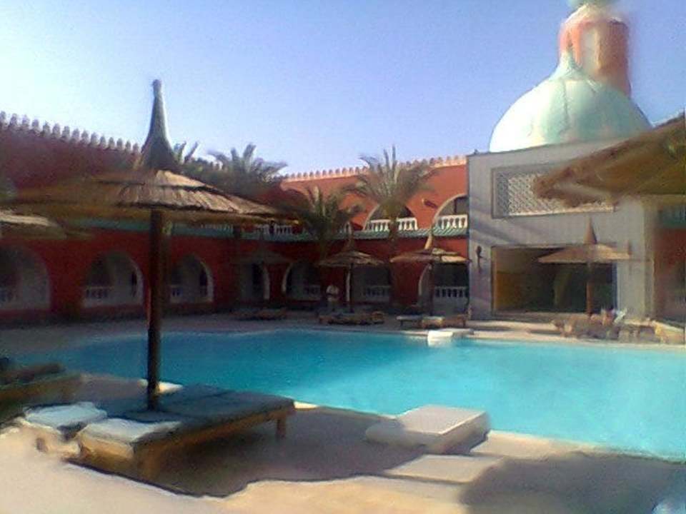 Vom Zimmer Pickalbatros Alf Leila Wa Leila Resort - Neverland Hurghada