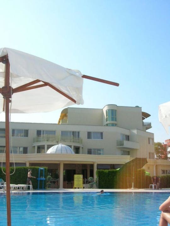 Blick auf die Pizzeria DAS Club Hotel Sunny Beach