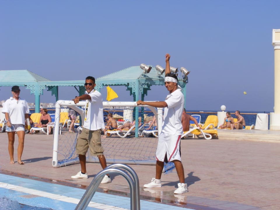 Animation team - Ola, Mido and Marco SUNRISE Holidays Resort (Adults Only)