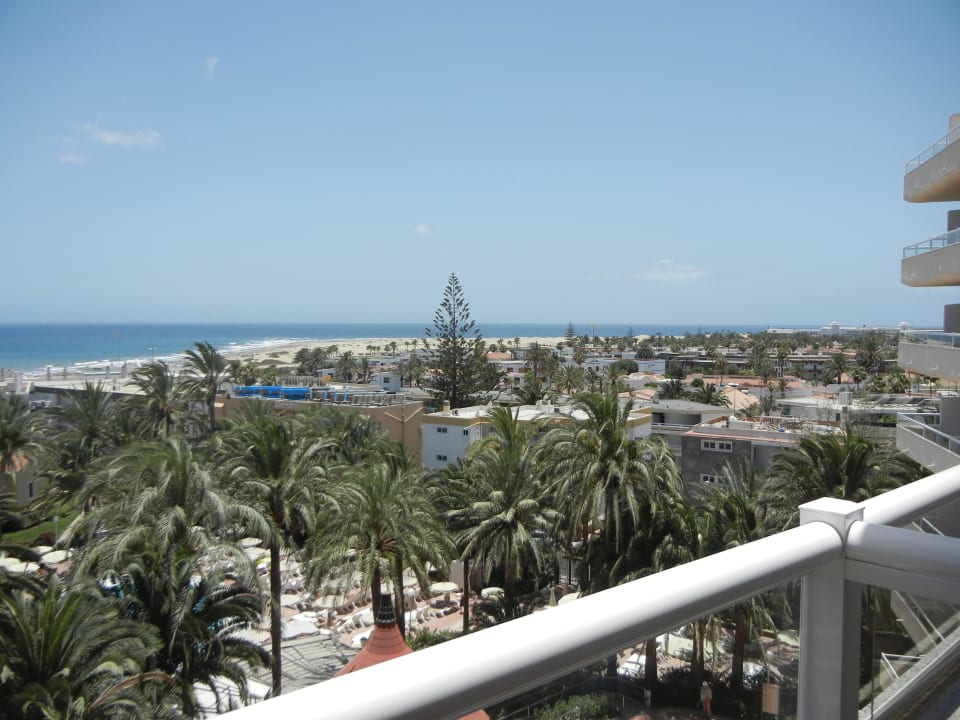 Ausblick auf die Dünen Hotel Riu Palace Palmeras