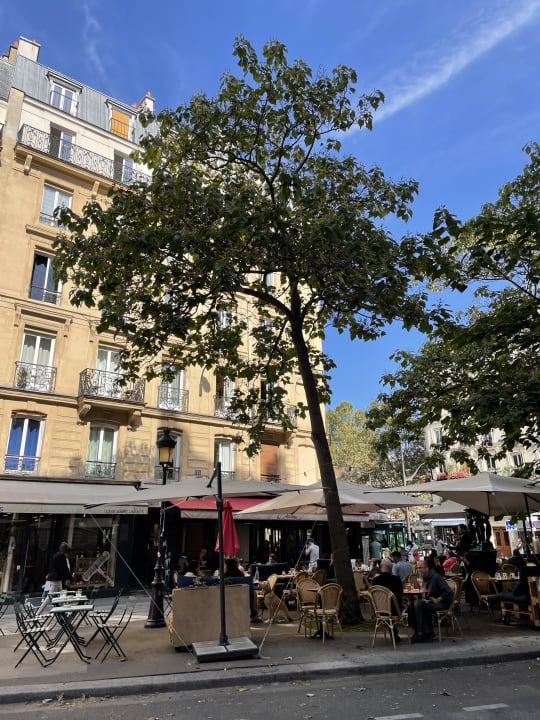 Ausblick ibis Styles Hotel Paris Buttes Chaumont