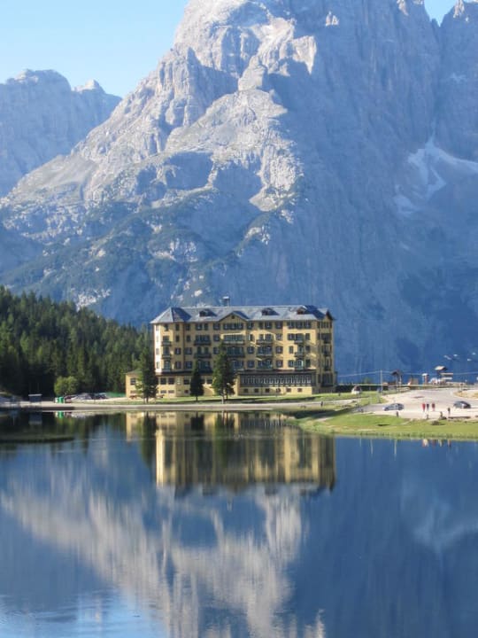 Morgenstimmung Grand Hotel Misurina