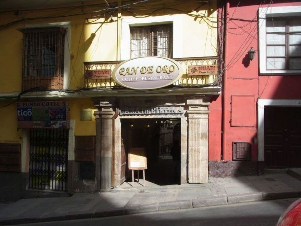 Ein unscheinbarer Eingang Patio de Piedra Hotel Boutique