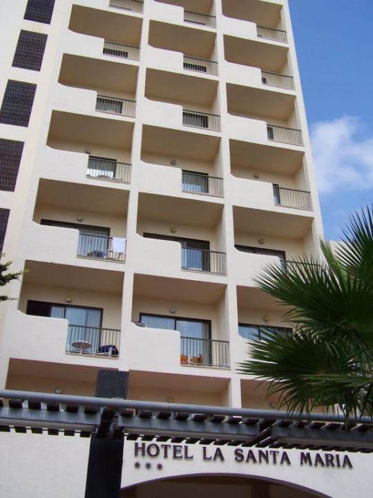 Fassade des Hotel´s La Santa Maria Hotel