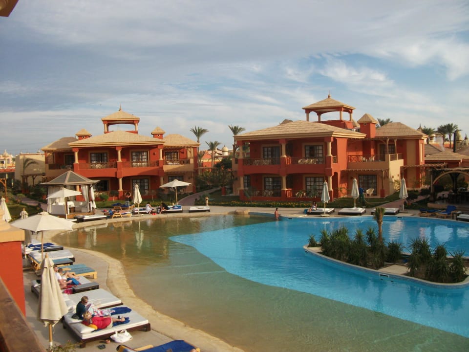 Aussicht vom Zimmer Pickalbatros Alf Leila Wa Leila Resort - Neverland Hurghada
