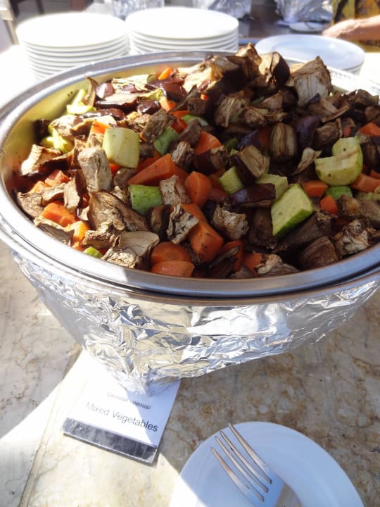 Verkochtes Gemüse 7 Tage das Gleiche ! Grand Makadi