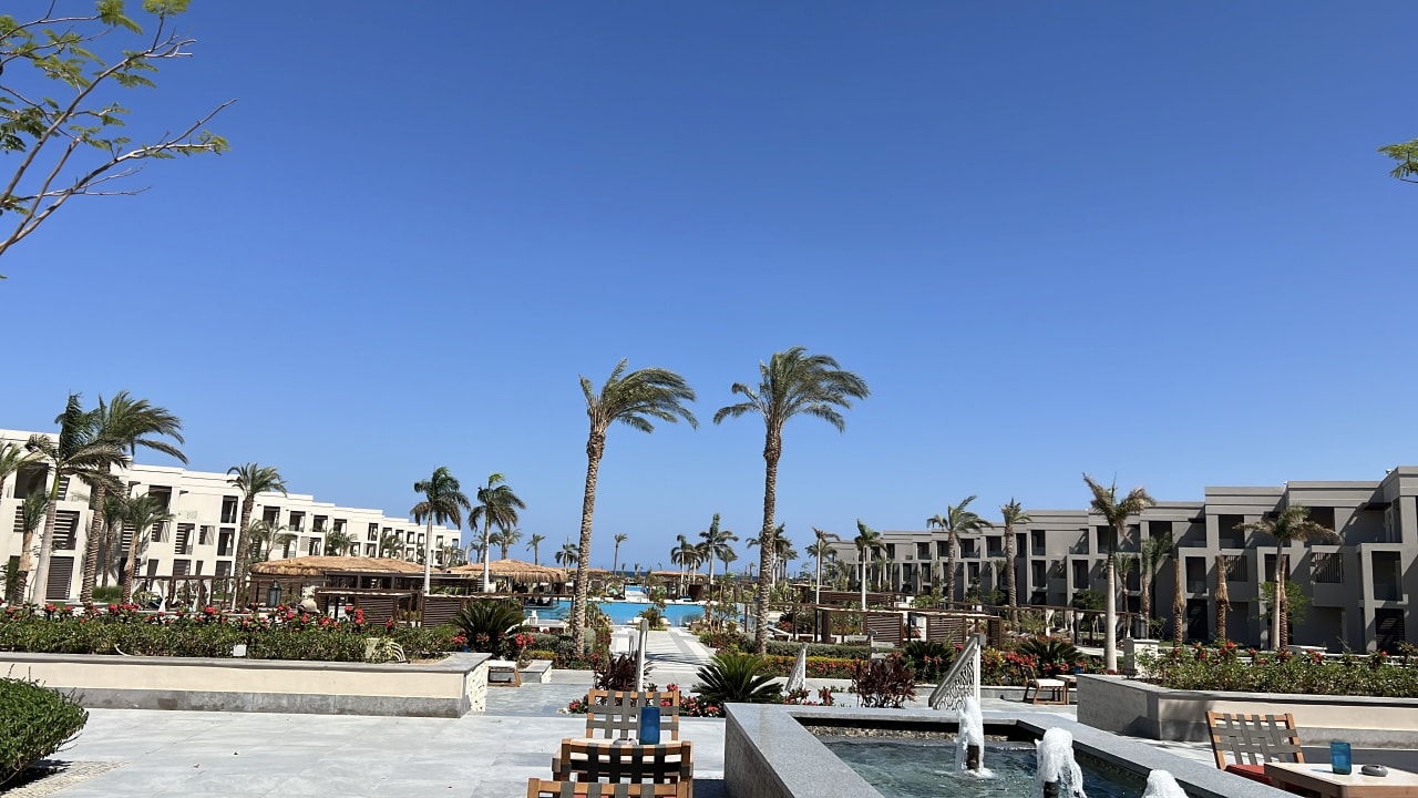 Ausblick Steigenberger Resort Ras Soma