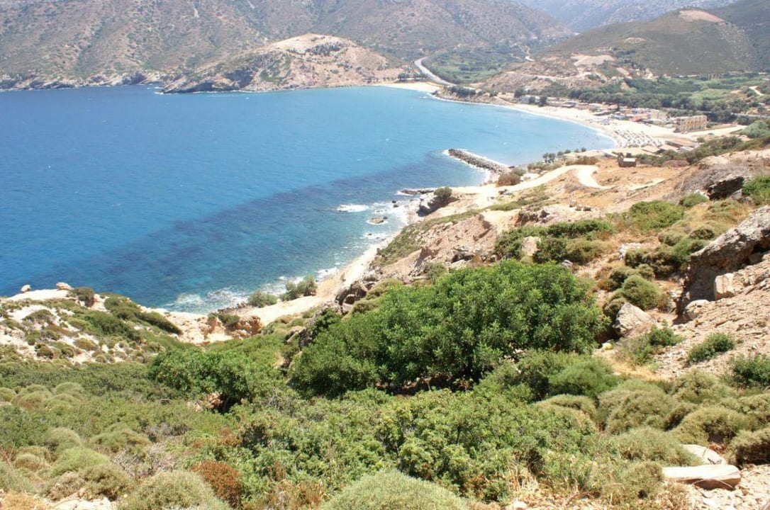 Blick auf die Bucht von Fodele Fodele Beach & Water Park Holiday Resort
