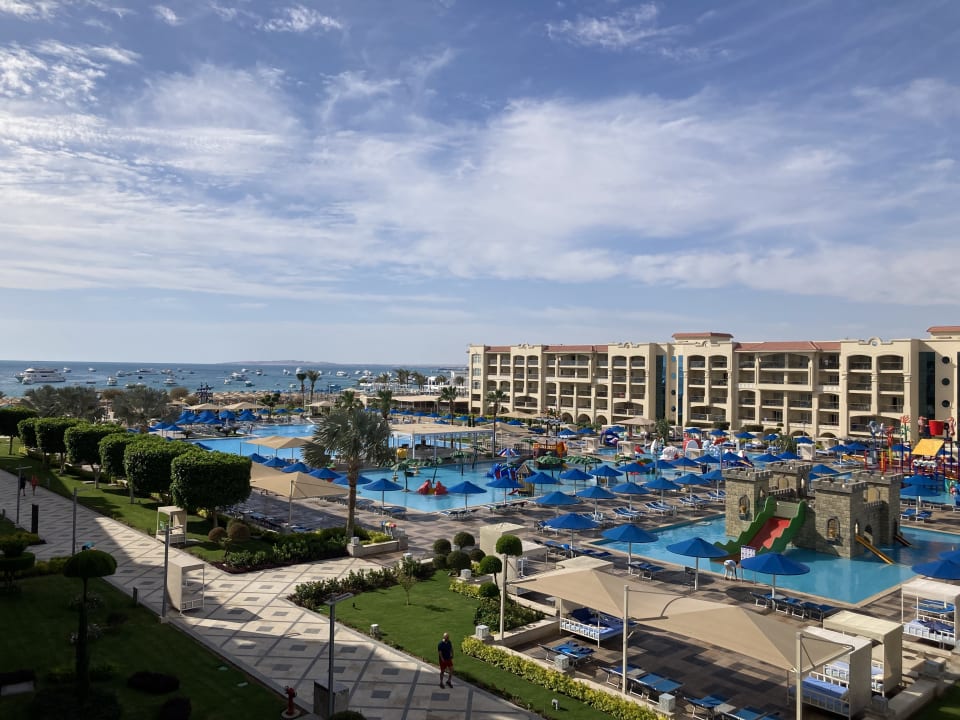 Ausblick Pickalbatros White Beach Resort - Hurghada