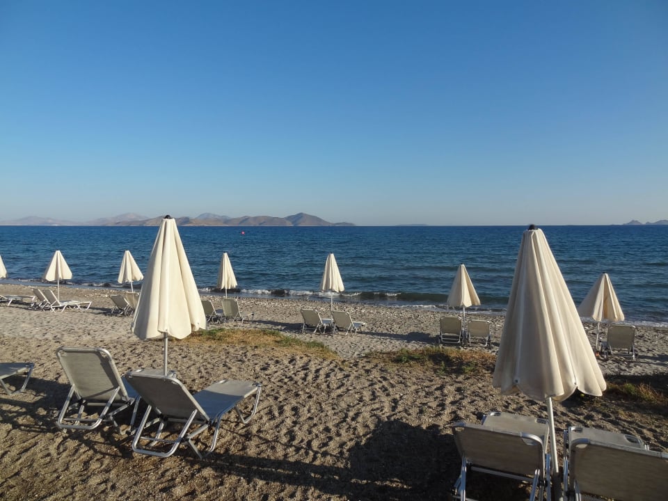 Der Strand ist leider "nur" nett Astir Odysseus Kos Resort & Spa