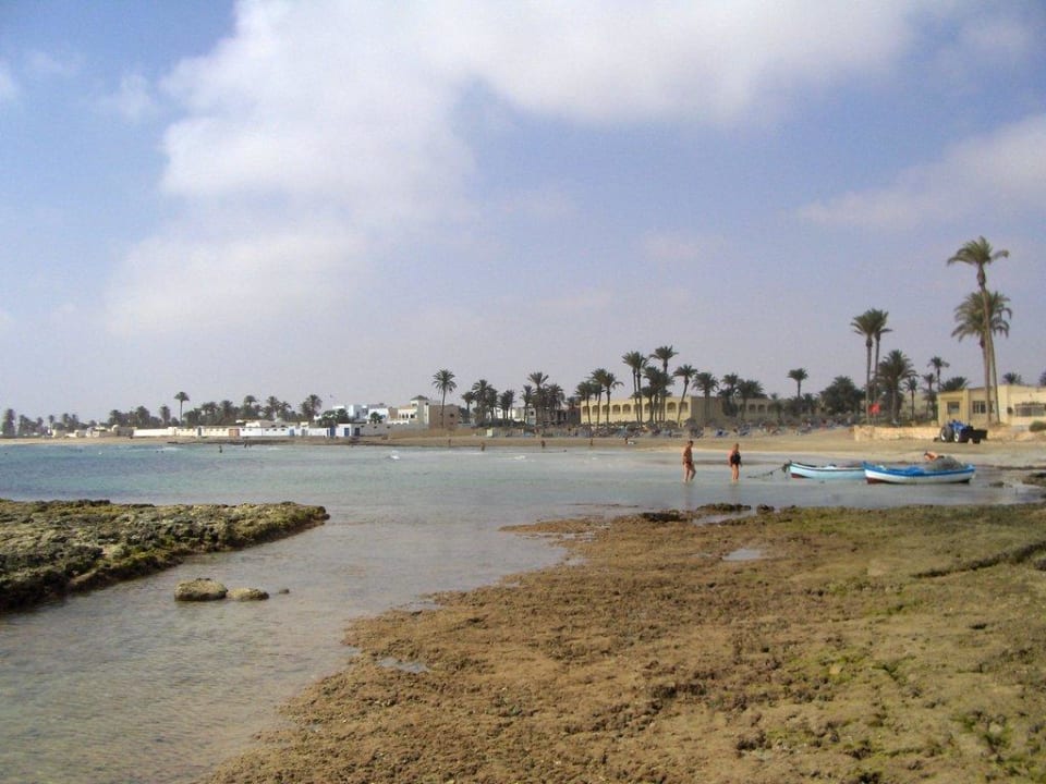 Strand von der Felszunge aus Zephir Hotel & Spa