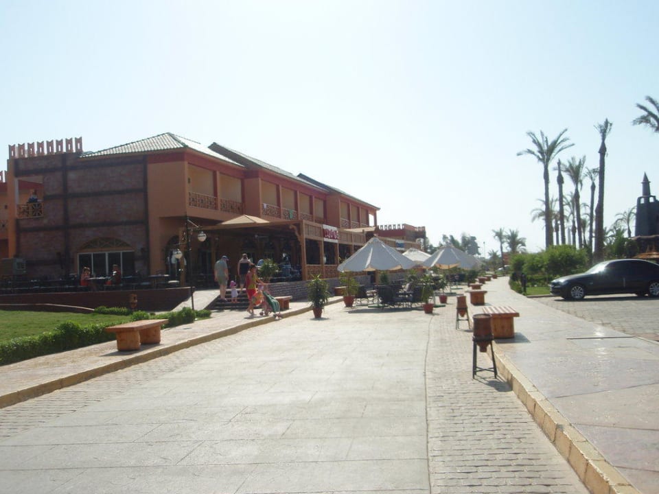 Restaurant von aussen Pickalbatros Aqua Blu Resort - Sharm El Sheikh