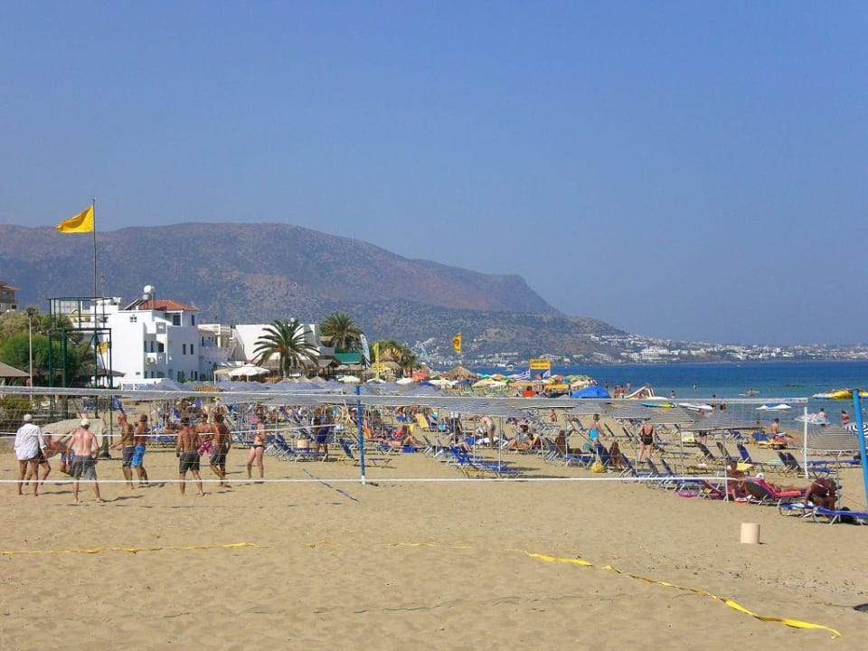 Strand vor dem Hotel Calimera Sirens Beach