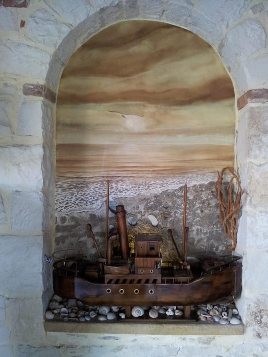 Das Motto "Schiff" als kleines aber sehr schönes Detail Mouragio Apartments