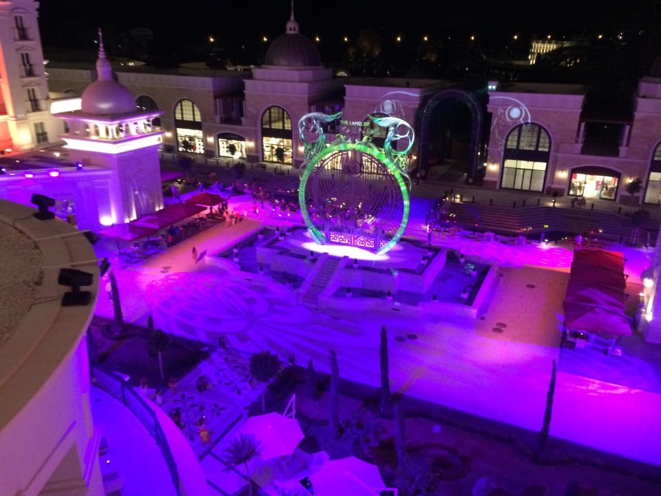 Ausblick vom Balkon The Land of Legends Kingdom Hotel