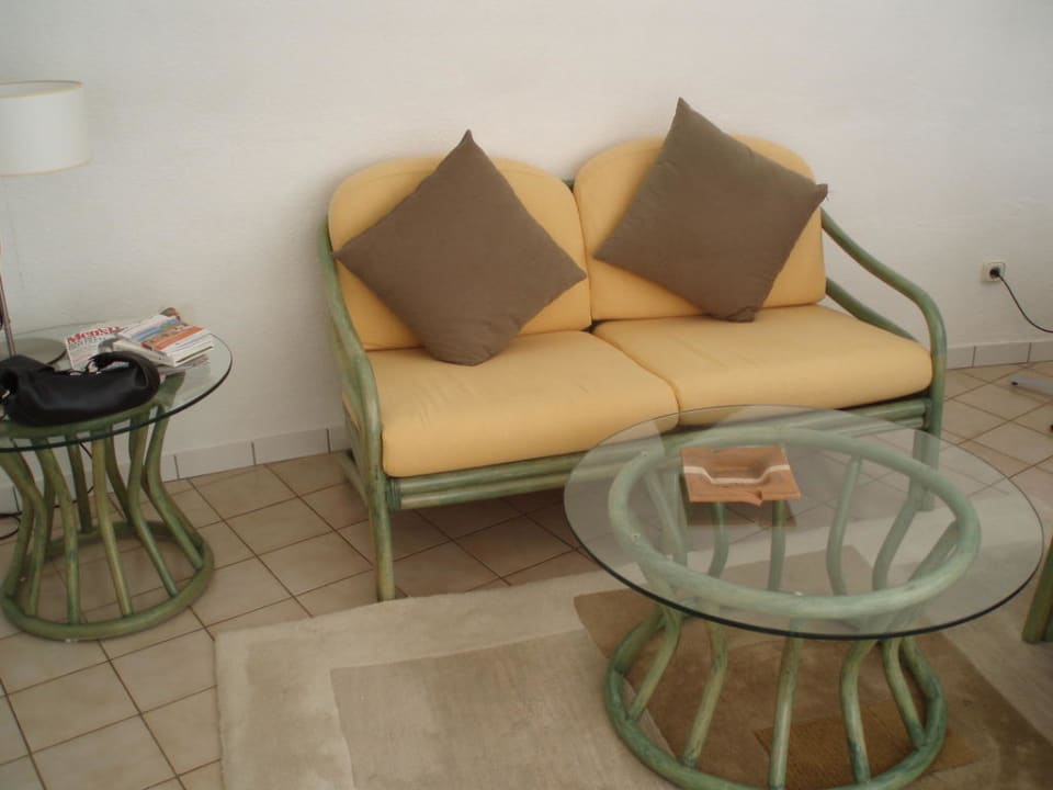 Wohnzimmer der Suite Hotel LIVVO Risco del Gato Suite