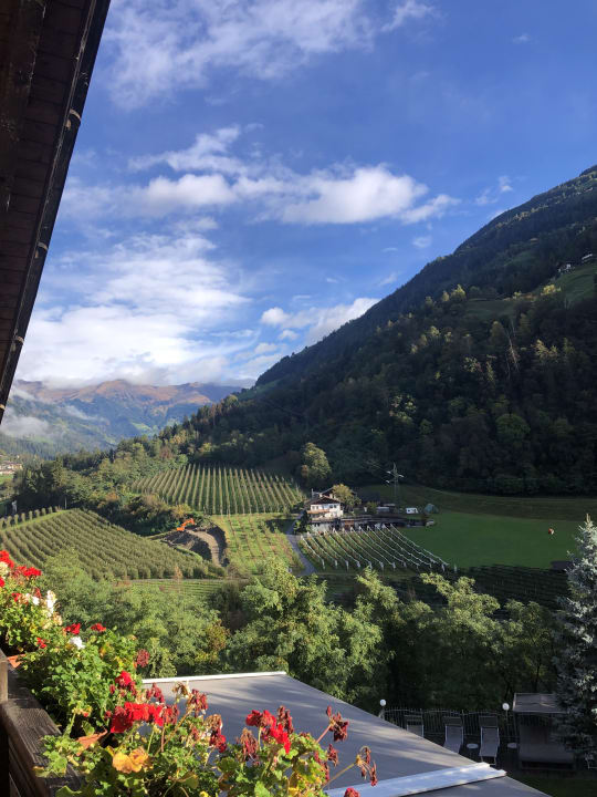 Ausblick Alpenhof Lodge Passeiertal