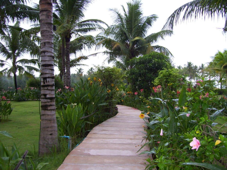 Gartenansicht The Andamania Beach Resort & Spa