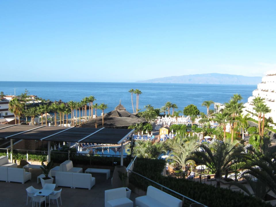 Blick auf La Gomera Landmar Playa La Arena