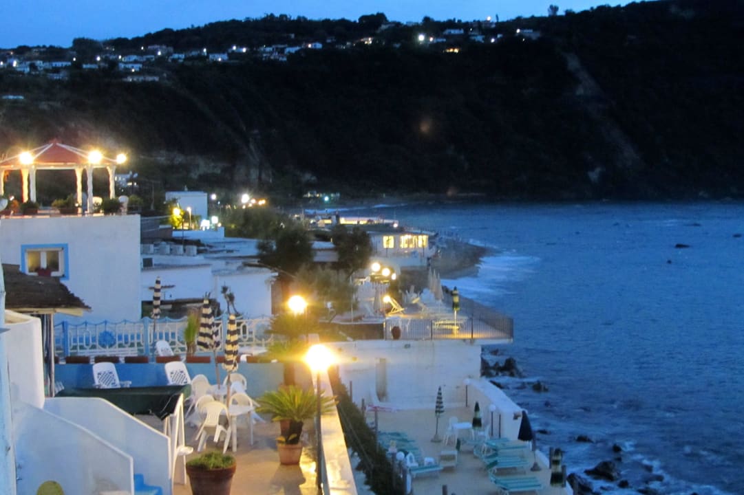 Bllick von der Terrasse  Hotel Riva del Sole