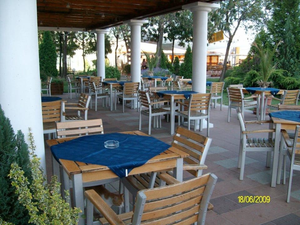 Terrasse vor dem Restaurant Sentido Bellevue Beach