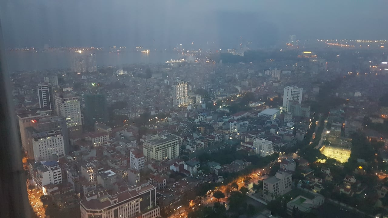 Ausblick Lotte Hotels & Resorts Hanoi