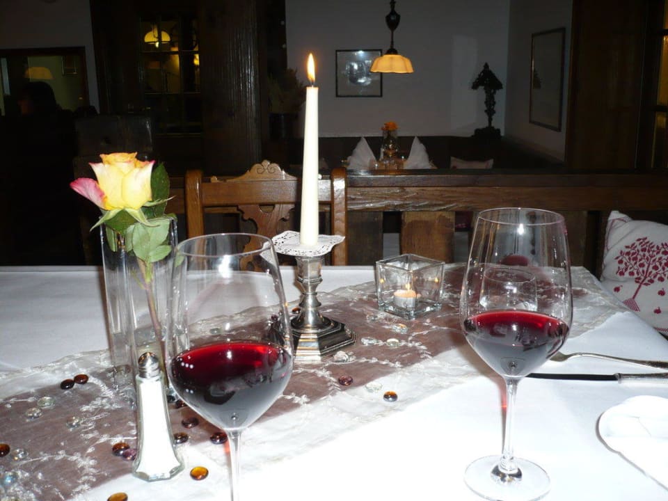 Eingedeckter Tisch Ratskeller Wiedenbrück Hotel & Restaurant