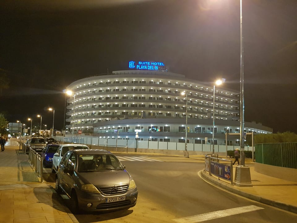 Hotel von hinten  HL Suitehotel Playa del Ingles