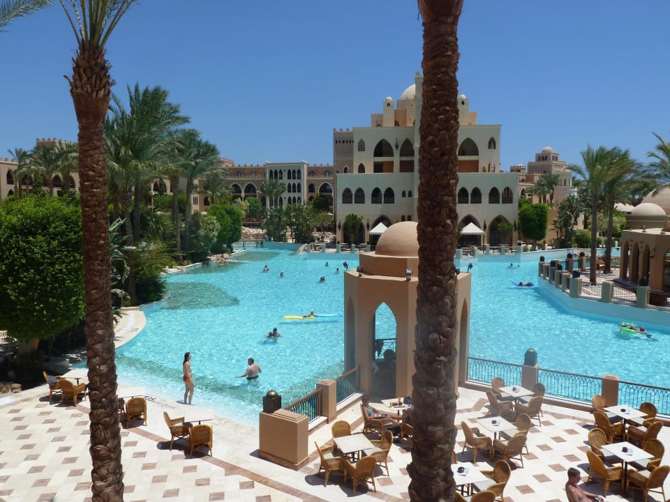 Nie zu voll der Pool Makadi Palace