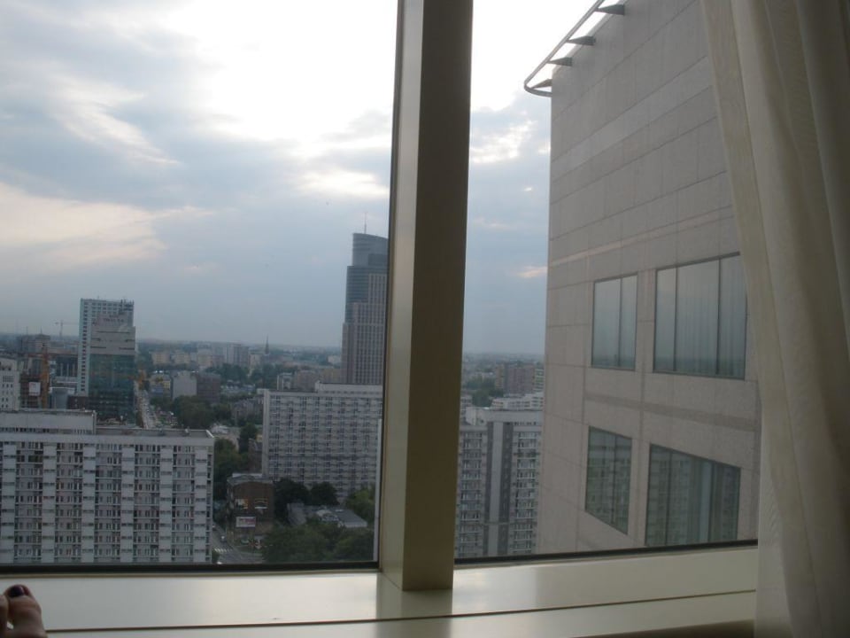 Widok z okna The Westin Warsaw