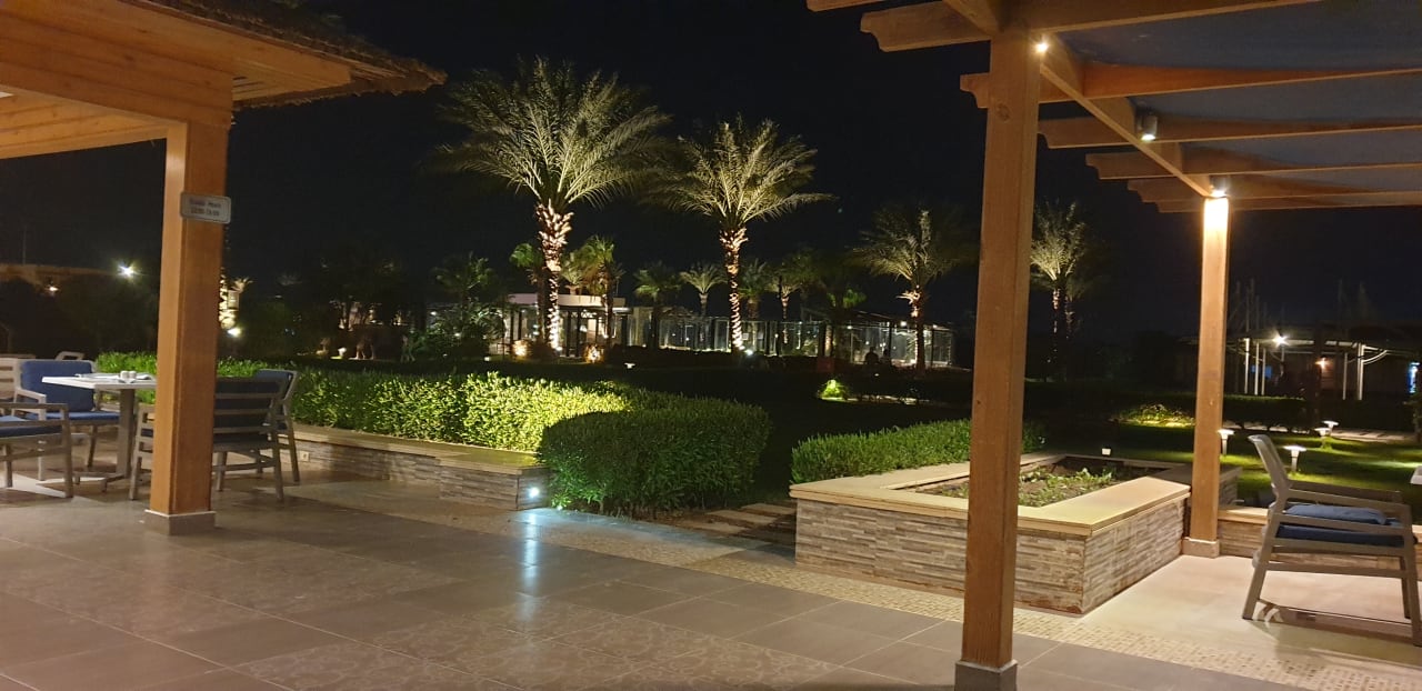 Gartenanlage Mövenpick Waterpark Resort & Spa Soma Bay