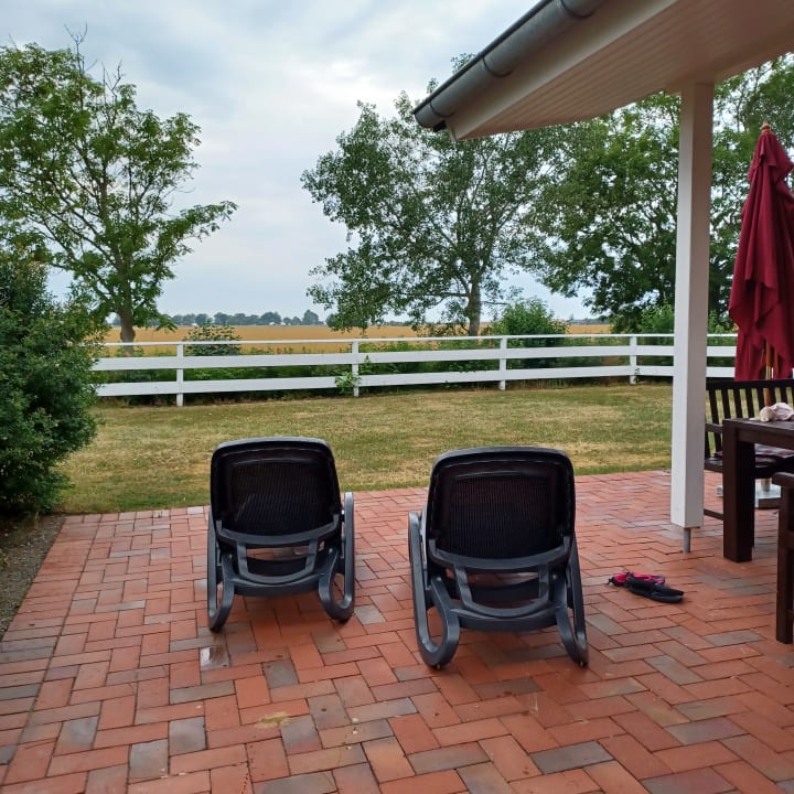 Gartenanlage Ferienhäuser Bauernhof Haltermann Landurlaub mit Stil