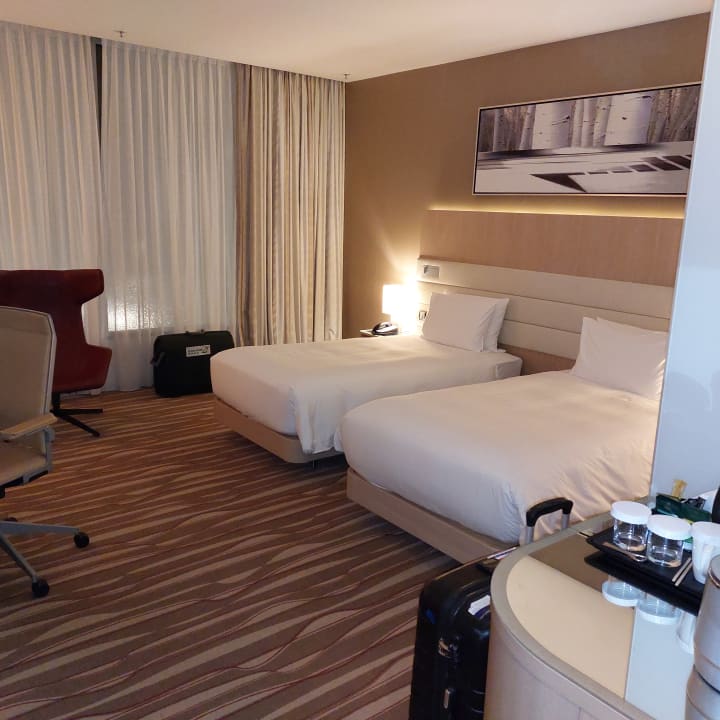 Zimmer Hilton Frankfurt Airport