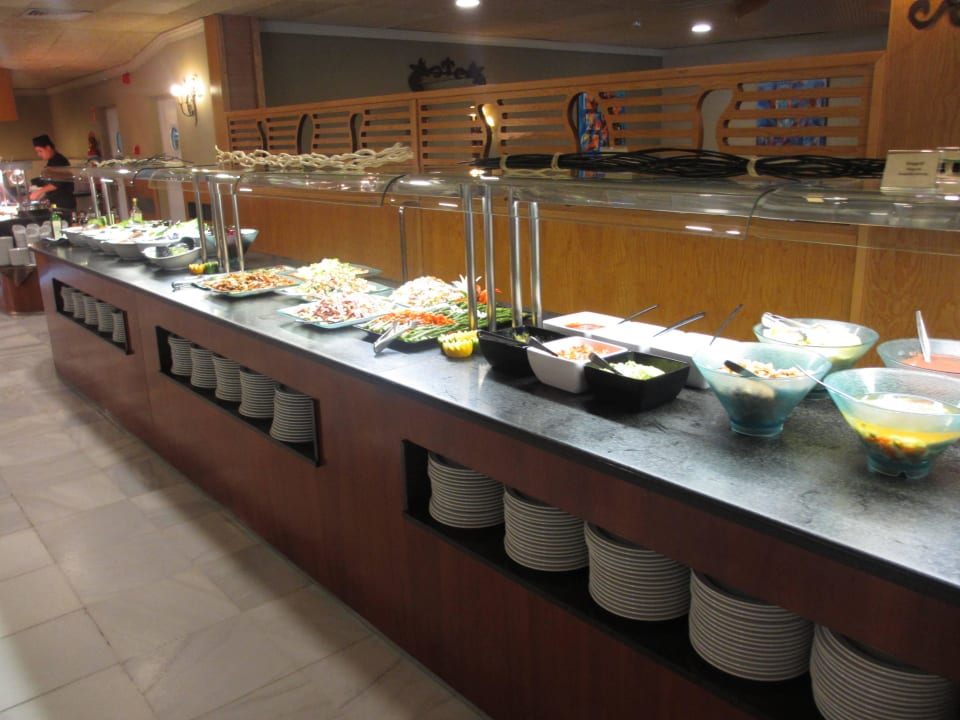 Tolle Salatbar Sotavento Beach Club