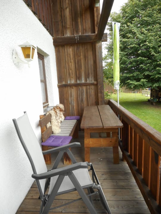 Terrasse Bayerwald-Ferienhof Schmid