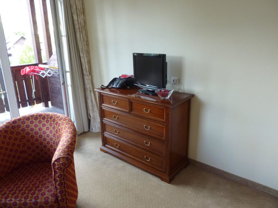 Der große Flachbildschirm Romantik SPA Hotel Seefischer